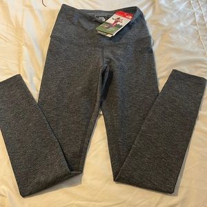 The North Face Dark Grey Heather W Super Waisted Performance Training Leggings